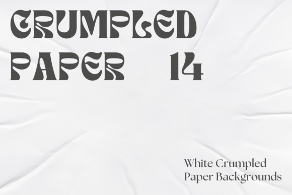 14 White Crumpled Paper Backgrounds: Authentic Texture for Modern Design