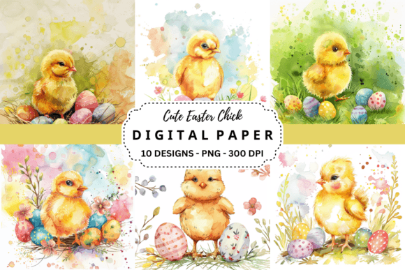 Adorable Easter Chick Backgrounds for Spring Creativity