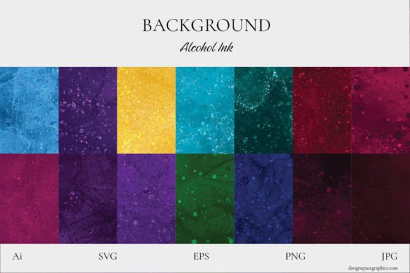 Alcohol Ink Art Backgrounds: Fluid Beauty for Modern Design