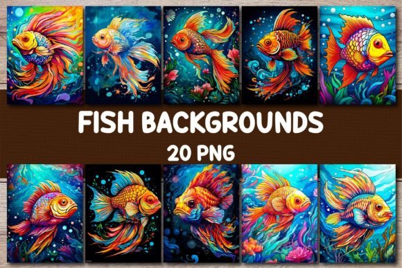 Dive Into Serenity: The Allure of Fish Backgrounds for Covers