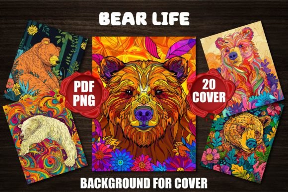 Enchanting Bear Life Backgrounds for Your Creative Projects