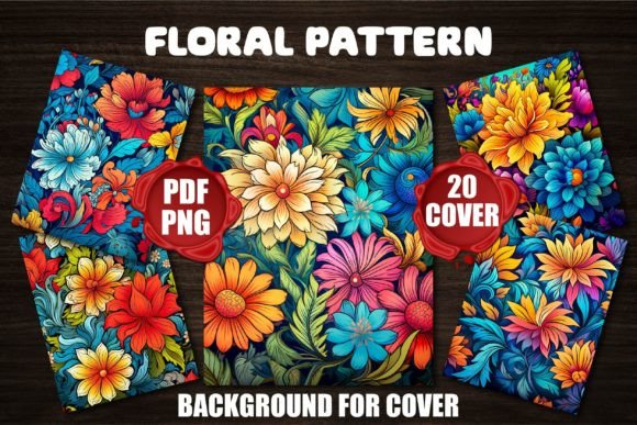 Floral Pattern Backgrounds for Covers: A Designer's Toolkit