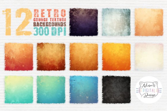 Retro Grunge Textures for Modern Design