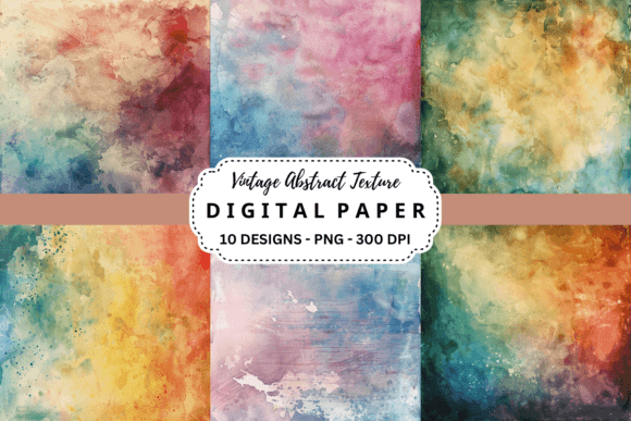 Unlocking Creative Depth with Vintage Abstract Textures